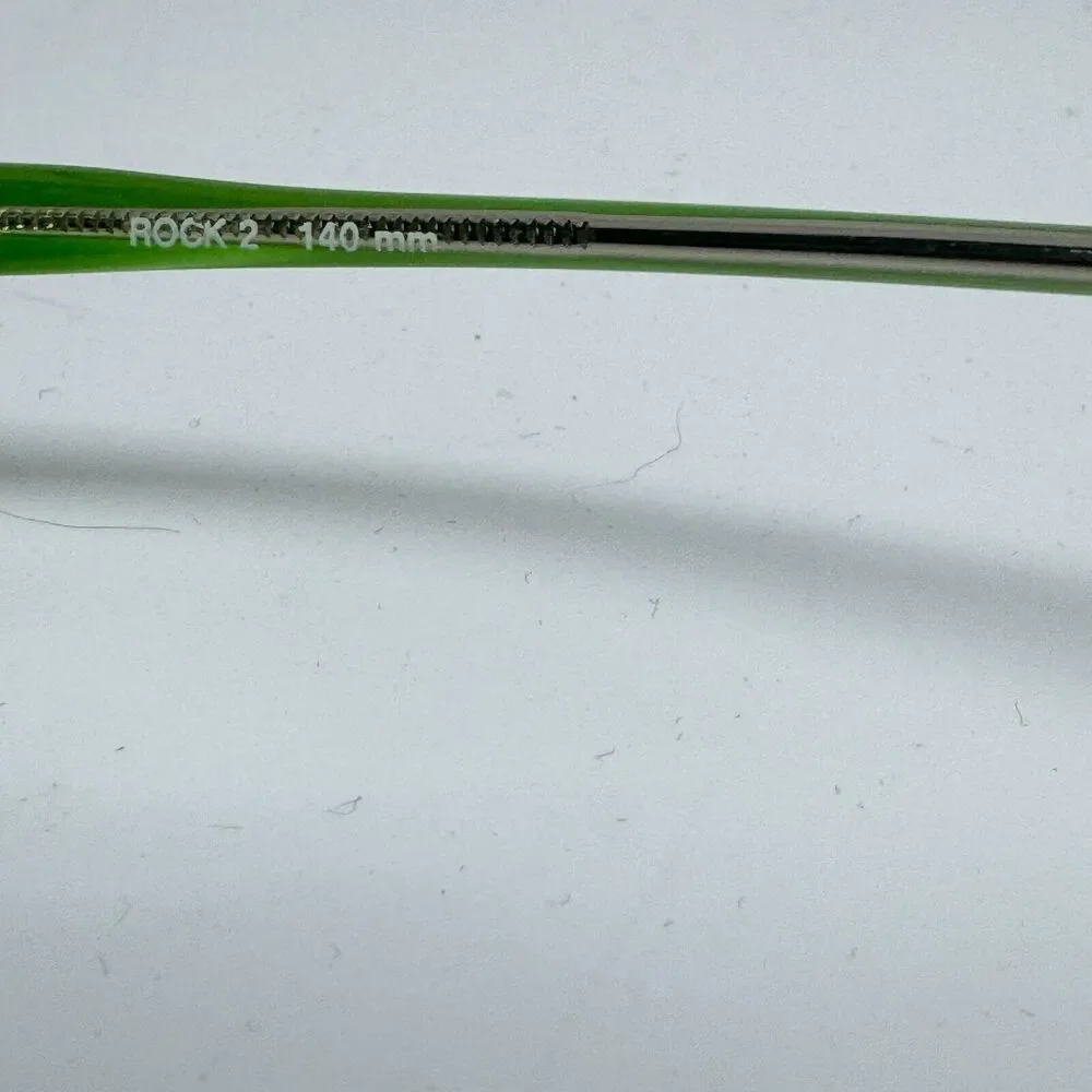 Morwen Rock 2 Eyeglasses Frames Clear Green Round‎ Full Rim H14415